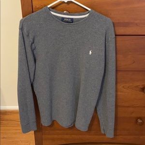 Polo ralph lauren grey sweater